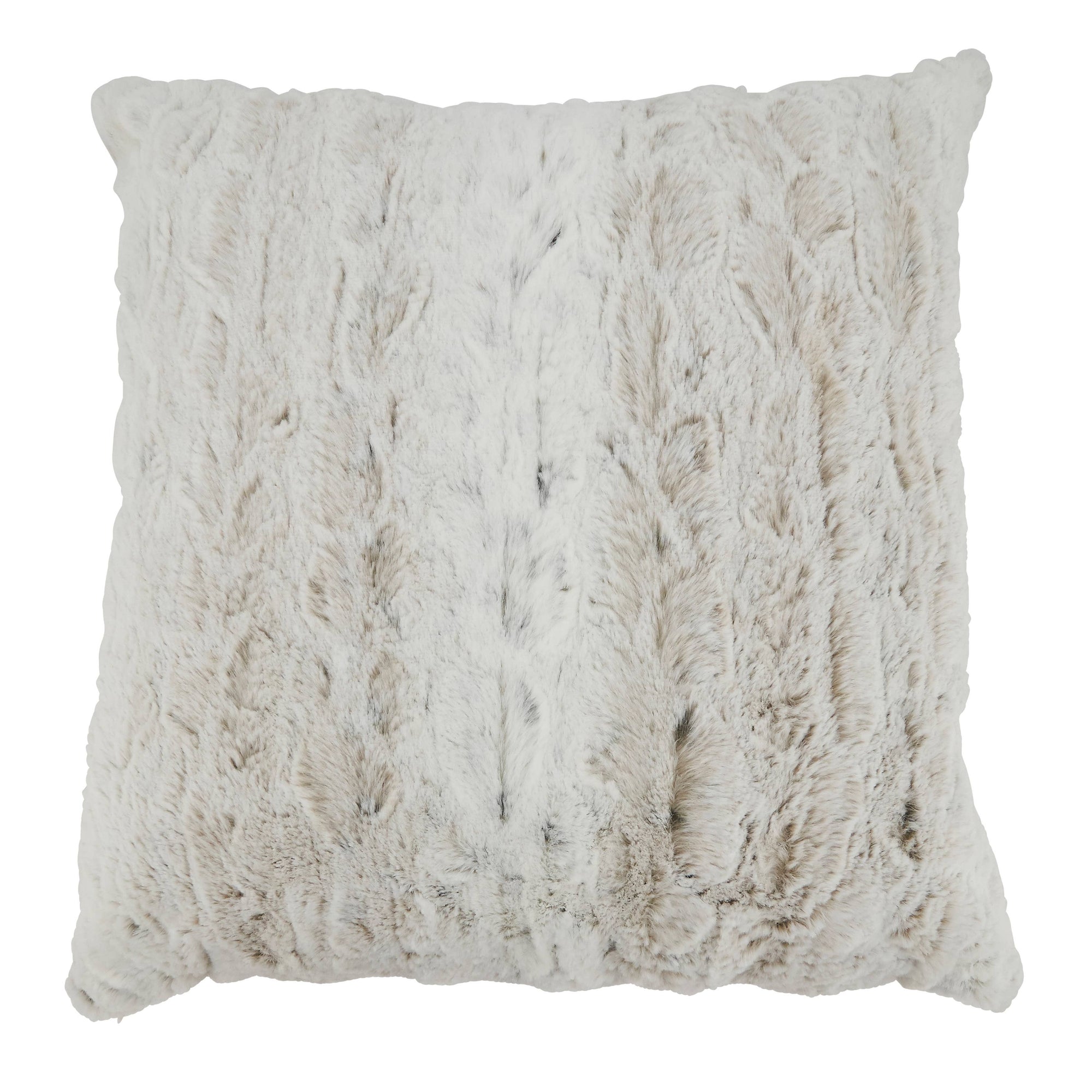 Faux Fur Throw Pillow