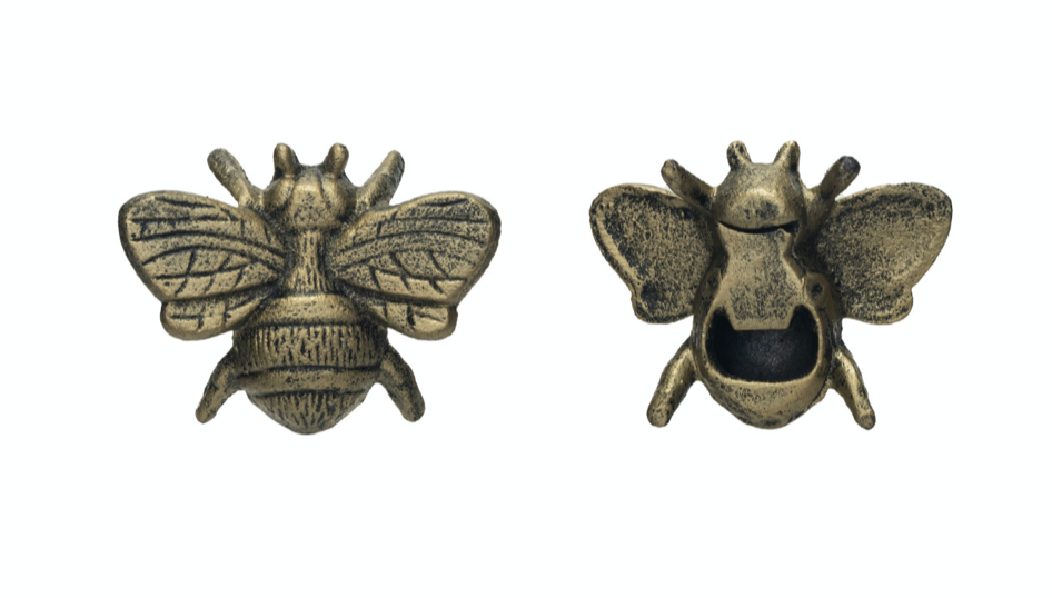 Cast Iron Bee Bottle Opener