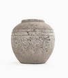 Distressed Gray Jar