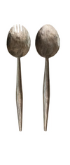 Hand Forged Metal Salad Servers