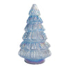 Iridescent Blue Glass Tree