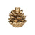 Brass Pinecone Taper Holder