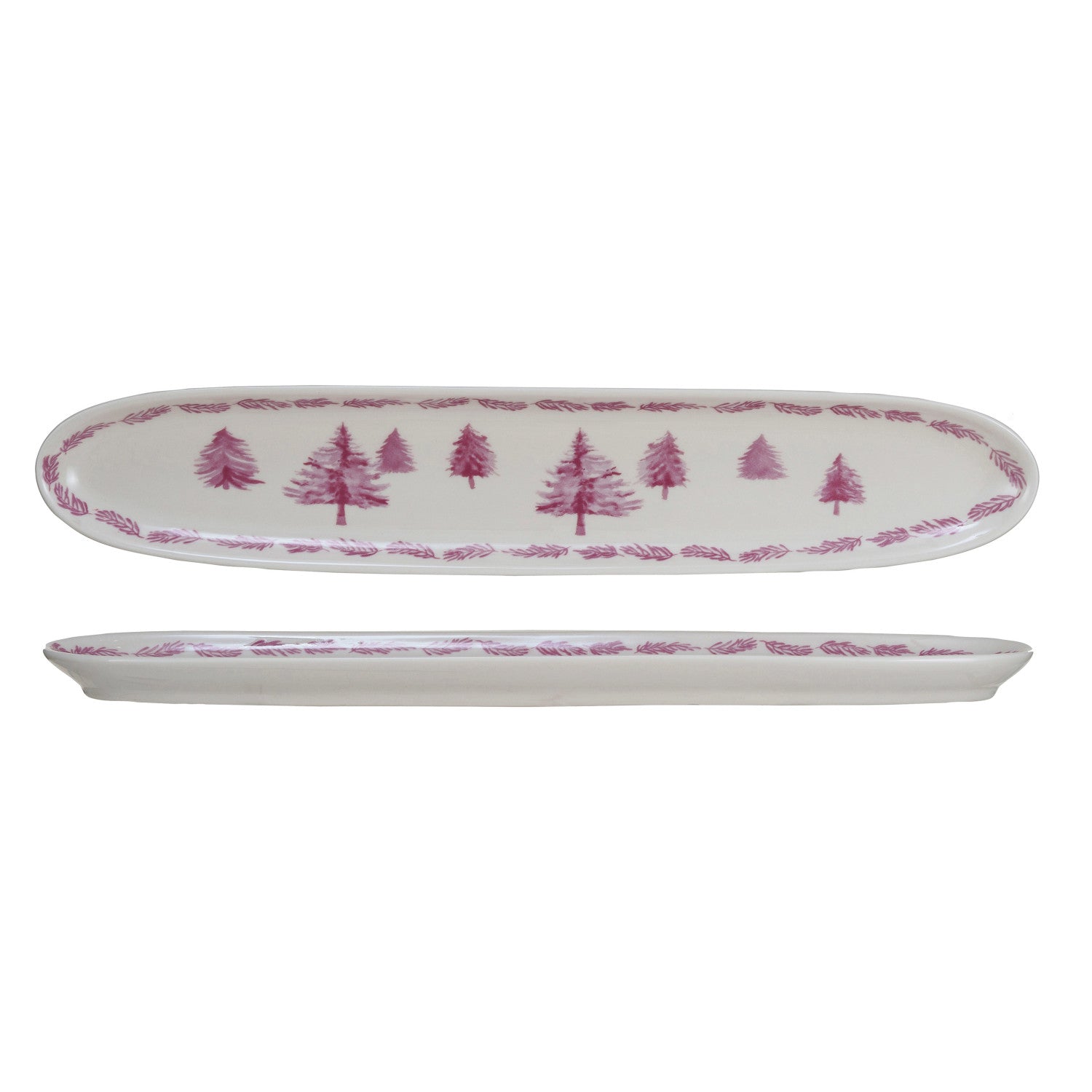 Pink Tree Dish