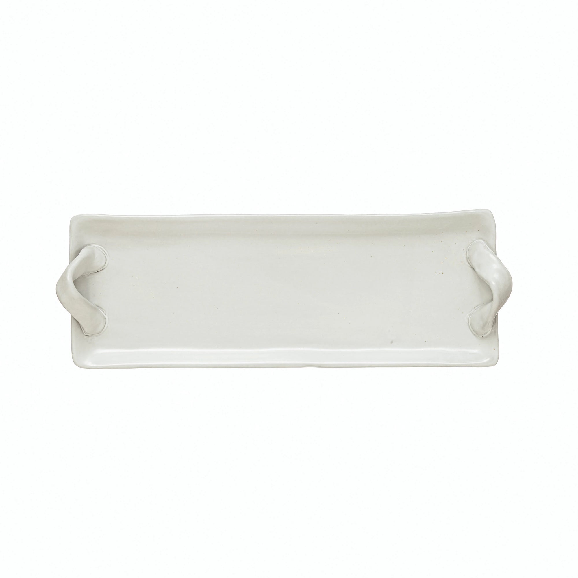 Stoneware Tray w/ Handles